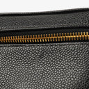 Chanel Black Caviar Leather Vanity Case