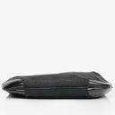 Gucci Black Patent Leather Braided Handle Ring Hobo Bag