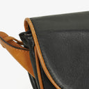 Celine Vintage Black Triomphe Crossbody Bag