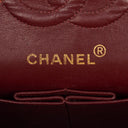 Chanel Vintage Classic Double Flap Bag in Quilted Black Lambskin with 24K Gold-Plated Hardware