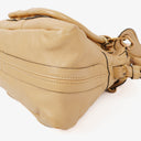 Chloe Paraty Small Eggshell Leather Bag