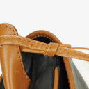 Celine Vintage Black Triomphe Crossbody Bag