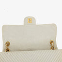 Chanel Chevron Leather Small Classic Flap Bag