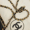 Chanel Double Flap Bag in Quilted Black Lambskin With 24K Gold-Plated Hardware