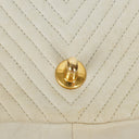 Chanel Chevron Leather Small Classic Flap Bag