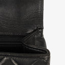 Chanel Kelly Top Handle Black Quilted Lambskin Bag