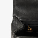 Chanel Kelly Top Handle Black Quilted Lambskin Bag