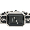 Chanel Stainless Steel Lambskin 20mm Chain Premiere S Quartz Watch