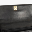 Chanel Kelly Top Handle Black Quilted Lambskin Bag