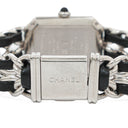 Chanel Stainless Steel Lambskin 20mm Chain Premiere S Quartz Watch