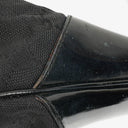 Gucci Black Patent Leather Braided Handle Ring Hobo Bag