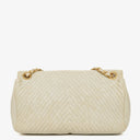 Chanel Chevron Leather Small Classic Flap Bag