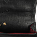 Chanel Medium Double Flap Bag Black Quilted Lambskin With 24K Gold-Plated Hardware And Mademoiselle Chain