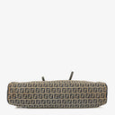 Fendi FF Navy Zucchino Boston Bag