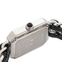 Chanel Stainless Steel Lambskin 20mm Chain Premiere S Quartz Watch