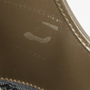 Gucci Jackie Bardot Vintage Olive Green Patent Leather Handbag
