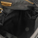 Sac Hobo Miu Miu Coffer Matelassé en cuir noir