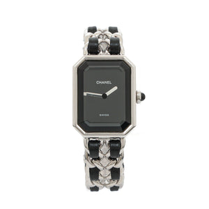 Chanel Stainless Steel Lambskin 20mm Chain Premiere S Quartz Watch