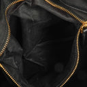 Sac Hobo Miu Miu Coffer Matelassé en cuir noir