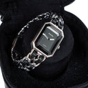 Chanel Stainless Steel Lambskin 20mm Chain Premiere S Quartz Watch