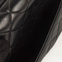 Chanel Kelly Top Handle Black Quilted Lambskin Bag