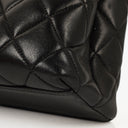 Chanel Kelly Top Handle Black Quilted Lambskin Bag