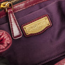Miu Miu Matelasse Lux Amaranto Leather Tote Bag