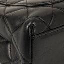 Chanel Kelly Top Handle Black Quilted Lambskin Bag