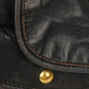 Sac Hobo Miu Miu Coffer Matelassé en cuir noir