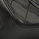 Chanel Medium Double Flap Bag Black Quilted Lambskin With 24K Gold-Plated Hardware And Mademoiselle Chain