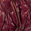 Miu Miu Matelasse Lux Amaranto Leather Tote Bag