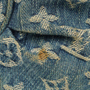 Louis Vuitton Pleaty Monogram Denim Bag