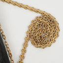 Chanel Medium Double Flap Bag Black Quilted Lambskin With 24K Gold-Plated Hardware And Mademoiselle Chain