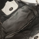 Chanel Crinkled Patent Modern White Plastic Chain Flap Bag