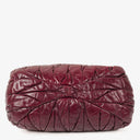Miu Miu Matelasse Lux Amaranto Leather Tote Bag