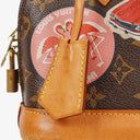 Louis Vuitton Alma BB Limited Edition Monogram Canvas World Tour Handbag