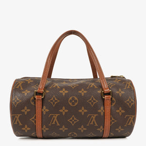 Louis Vuitton Papillon 25 Vintage Monogram Canvas Handbag