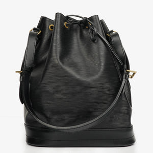 Louis Vuitton Noe Grande GM Black Epi Leather Shoulder Bag