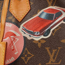Louis Vuitton Alma BB Limited Edition Monogram Canvas World Tour Handbag
