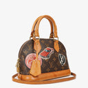 Louis Vuitton Alma BB Limited Edition Monogram Canvas World Tour Handbag