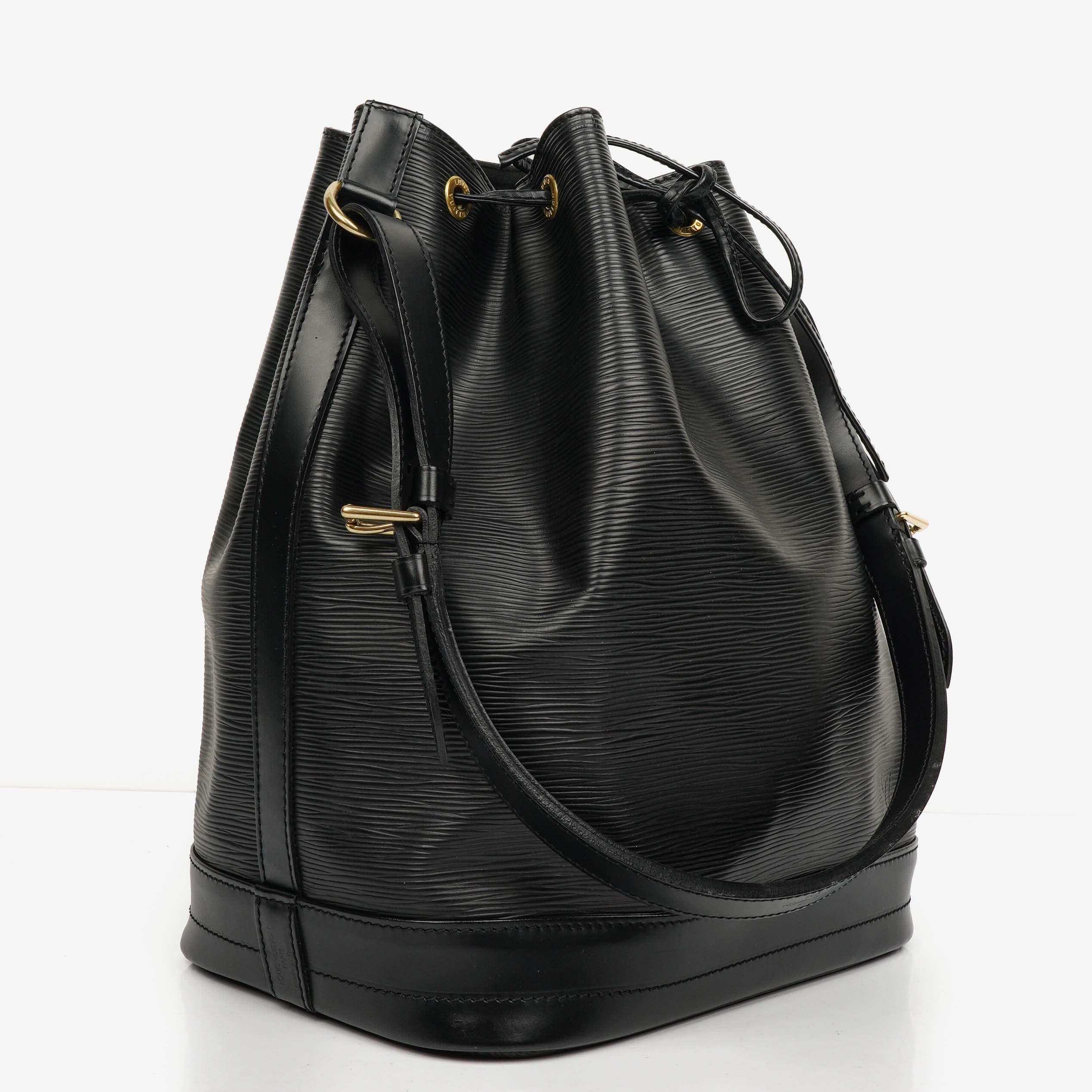 Louis Vuitton Noe Grande GM Black Epi Leather Shoulder Bag