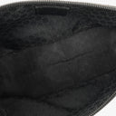 Gucci Black/Grey Baguette Pochette Boat Bag