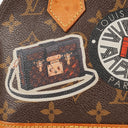 Louis Vuitton Alma BB Limited Edition Monogram Canvas World Tour Handbag