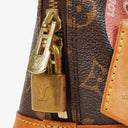 Louis Vuitton Alma BB Limited Edition Monogram Canvas World Tour Handbag