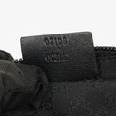 Gucci Black/Grey Baguette Pochette Boat Bag