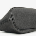 Gucci Black/Grey Baguette Pochette Boat Bag