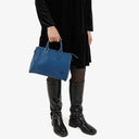 Louis Vuitton Speedy 25 Blue EPI Leather Handbag