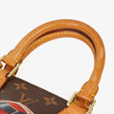 Louis Vuitton Alma BB Limited Edition Monogram Canvas World Tour Handbag