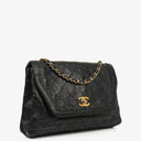 Chanel Classic Single Flap Bag Black Quilted Lambskin With 24K Gold-Plated Hardware