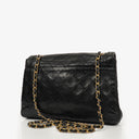 Chanel Classic Single Flap Bag Black Quilted Lambskin With 24K Gold-Plated Hardware